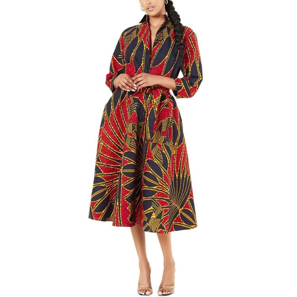 Emma Way Womens  Midi Dress